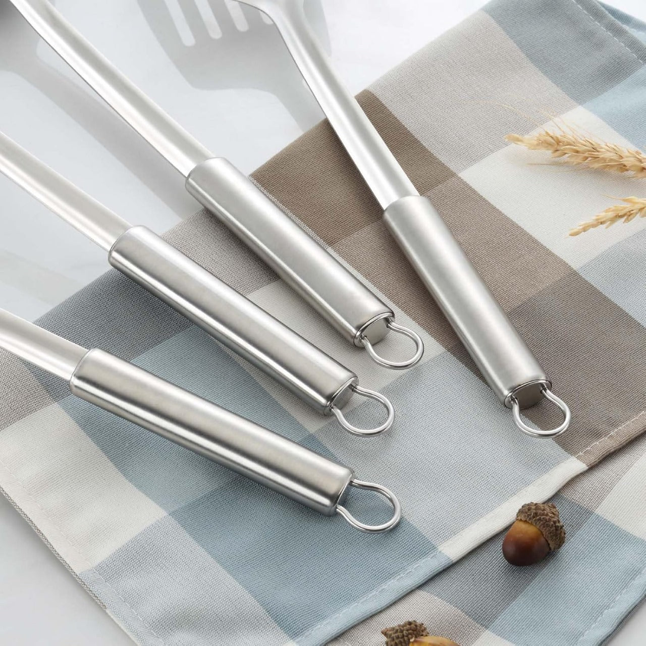 Stainless Steel 4-pcs Kitchen Utensils Set