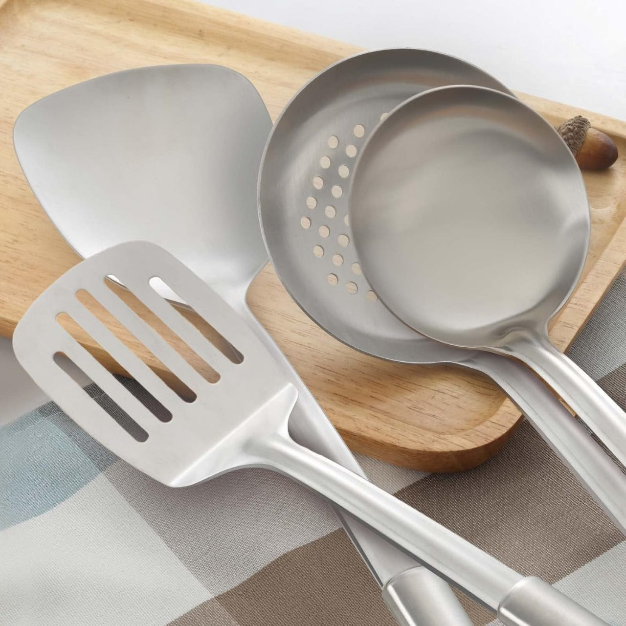 Stainless Steel 4-pcs Kitchen Utensils Set